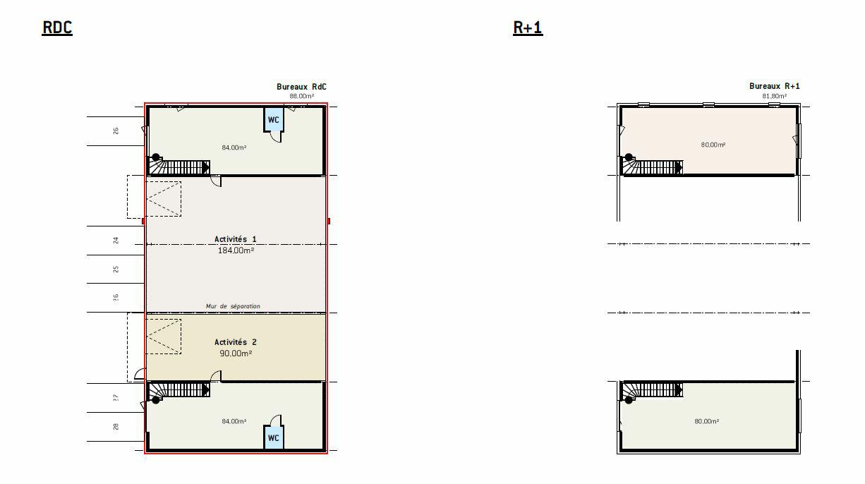 Local d'activité Gleizé 822m² Location local d'activité Gleizé Rhône OLACT2200179 8